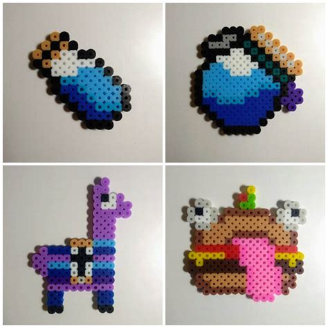 Fortnite Hama Beads Perler Pixel Art Hama Beads Design Diy Perler