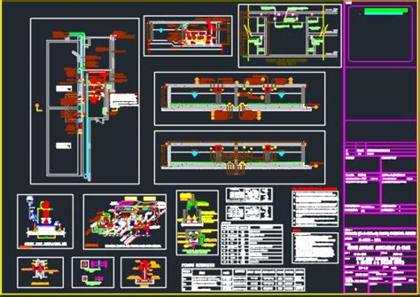 All Details Of Fire Pumps Room Designs CAD