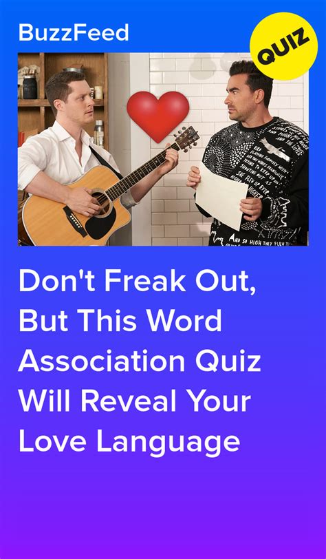 This Word Association Quiz Will Reveal Your Love Language Language