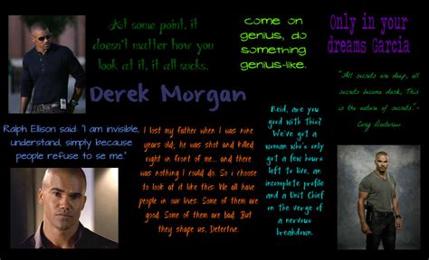 Derek Morgan Quotes. QuotesGram