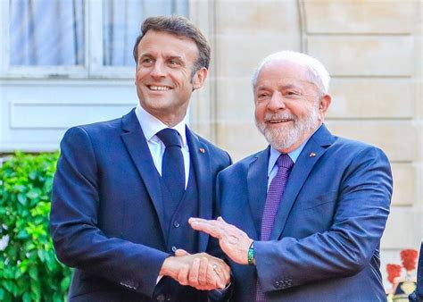 No Brasil Macron E Lula Dever O Discutir Acordo Entre Mercosul E Ue