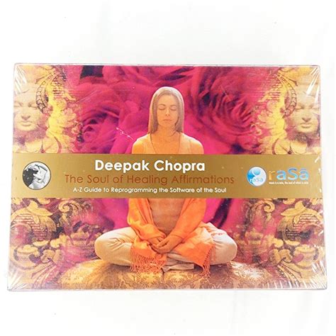 Deepak Chopra Audiobook The Soul Of Healing Affirmations Cd A Z Guide