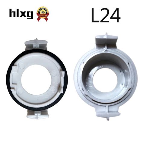 Hlxg Pcs Led Headlight H Sockets Headlight Bulb Holders Adapter Base