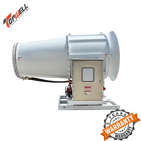 Topwell Fog Cannons Dust Control Mist Cannon Machine Support 100m