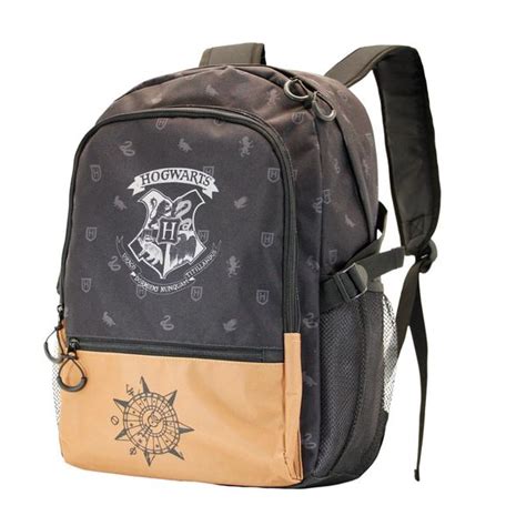 Black Hogwarts Backpack Harry Potter Kurogami