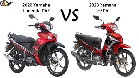 033 2020 Yamaha Lagenda 115Z Fi Vs 2023 Yamaha EZ115 Fi Lagenda