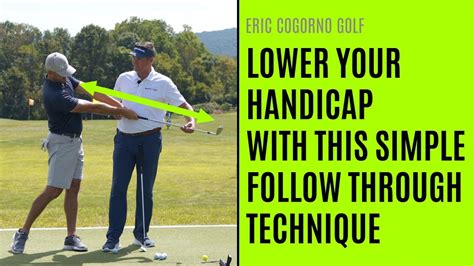 GOLF One Simple Follow Through Technique To Lower Your Handicap And