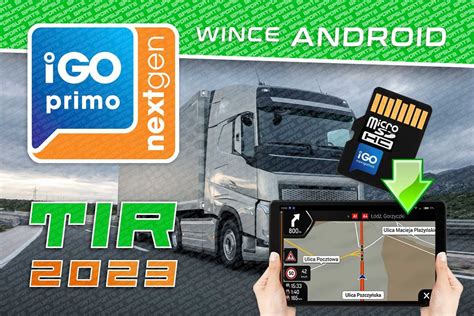 Najnowsze Mapy Karta Z Nawigacją Igo Primo Nextgen Truck Tir