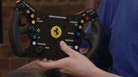 Thrustmasters Next Sim Racing Wheel Is A Ferrari 488 Gt3 Replica Traxion