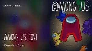 Among us font text - duckkja