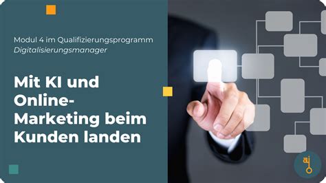 Digitalisierungsmanager Mit Ki Und Online Marketing Beim Kunden Landen