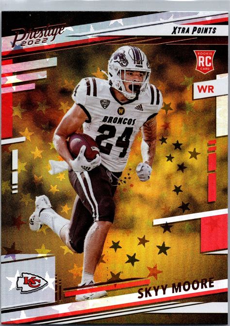 2022 Panini Prestige 372 Skyy Moore Xtra Points Astral EBay