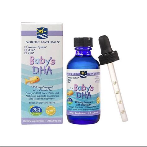 Jual Nordic Babys Dha 60ml Shopee Indonesia