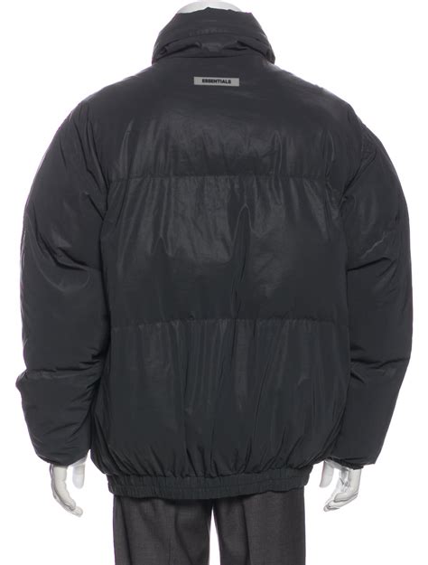 Essentials Fear Of God Puffer Coat Clothing Wessn20197 The Realreal