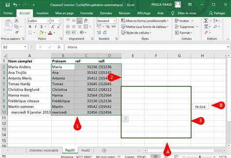 D Couvrir Imagen Glisser Formule Excel Fr Thptnganamst Edu Vn