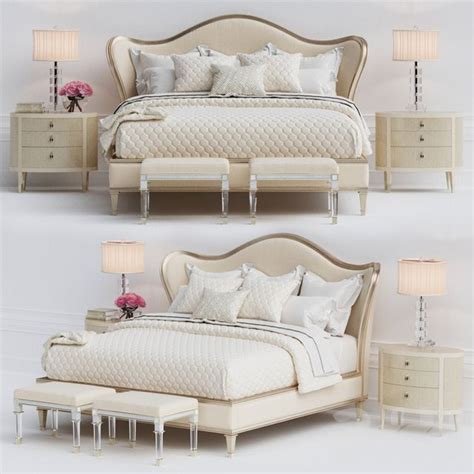 3d модели: Кровати - Caracole Композиция | Bed furniture design ...