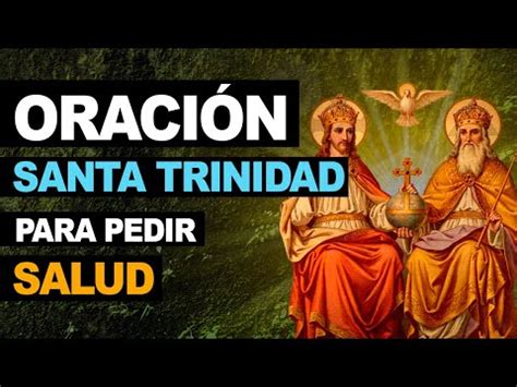 Oraci N Milagrosa Para Pedir Salud A La Sant Sima Trinidad Fieles A Dios