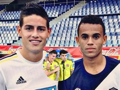 Emotiva foto de Luis Díaz y James Rodriguez Mensaje de resiliencia de