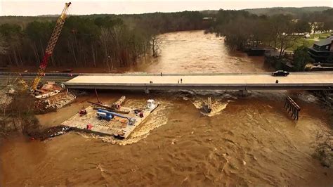 Flint River On Bridge 36 Water Level Thomaston Ga YouTube