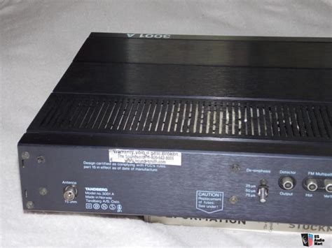 Tandberg 3001a Fm Tuner Photo 1084835 Us Audio Mart