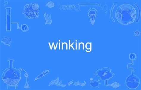 winking