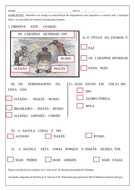 Atividade Adaptada Historia - Atividade Adaptada De Historia - RETOEDU