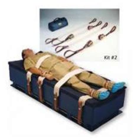 Humane Restraint Locking Leather Bed Wrist Restraint Each Medex Supply