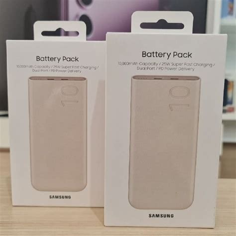 Samsung Original 10 000mAh 25W Super Fast Charging Dual Port Battery