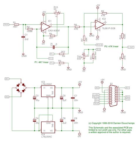 Ph Meter Circuit Diagram Phmeter