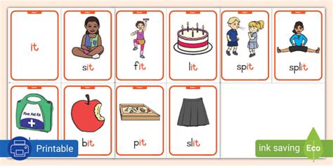 Grade 1 Phonics It Flashcards Teacher Made Twinkl