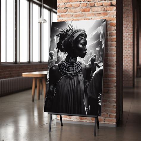 African Art African Wall Art African Print Black And White Photography