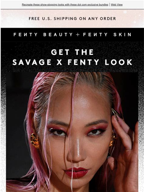 Fenty Beauty: Get The Look: Savage X Fenty Fashion Show | Milled