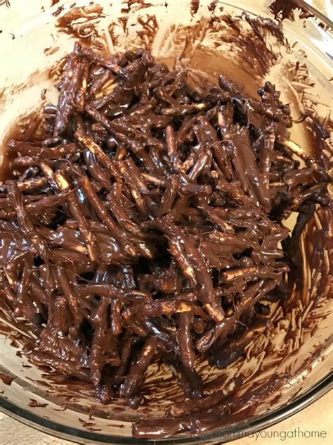 Easy Chocolate Haystacks Recipe With Chow Mein Noodles