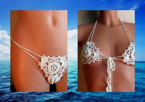 Extreme Micro G String Bikini Sexy Bikini Itty Bitty Tiny Micro Thong Bikini Cheeky Bikini