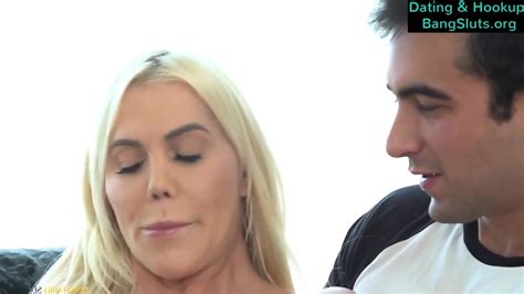 Busty Blonde Hot Stepmom