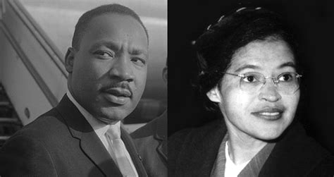 Rosa Parks And Martin Luther King