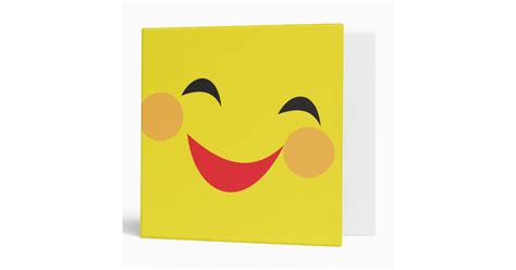 Silly Smiley Face Notebook Binder Zazzle