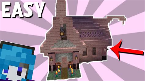 Minecraft 1 20 Cherry Blossom Starter House Tutorial YouTube