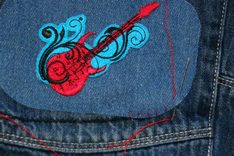 How To Patch Jeans With Iron On Patches Feltmagnet