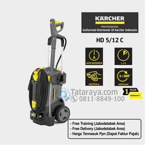 High Pressure Cleaner HD 5 12 C Distributor Resmi Karcher