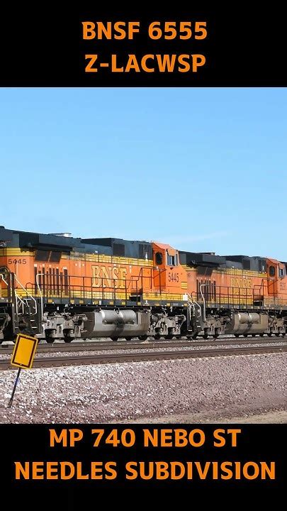 Bnsf 6555 Eb Z Lacwsp 1 27 2024 Bnsfrailfan Railway Automobile Youtube