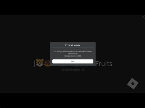 Porque No Puedo Unirme A Servidores Privados En Roblox YouTube