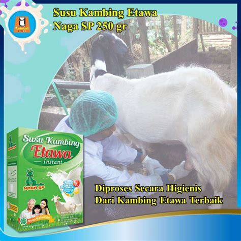 Jual Naga Sp Susu Kambing Etawa Varian Rasa Tanpa Gula Gr Obat