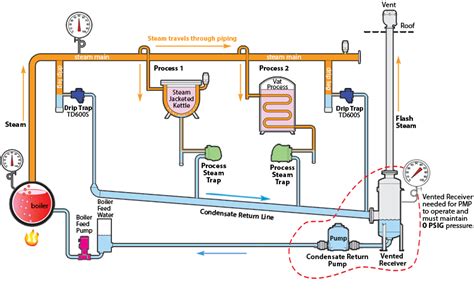 Diagrams Of Condensate Pumps And Steam Traps Required Inform