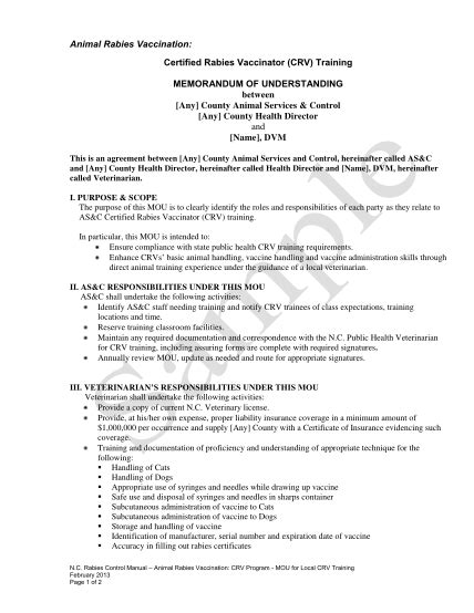 24 Memorandum Of Understanding Sample Page 2 Free To Edit Download And Print Cocodoc