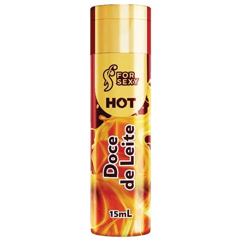 Gel Massagem Sensação Hot ml Doce De Leite For Sexy Lust of Love Sex Shop Online