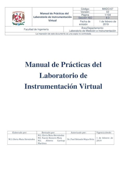 PDF Manual de Prácticas del Laboratorio de Instrumentación control