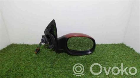 76948 Peugeot 206 Front Door Electric Wing Mirror 2777 € Rrr