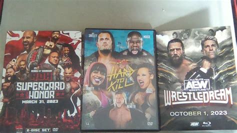 Aew Wrestledream Roh Supercard Of Honor Tna Hard To Kill