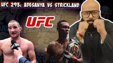 Adesanya Vs Strickland Predictions Ufc Sydney Picks Ufc Bet